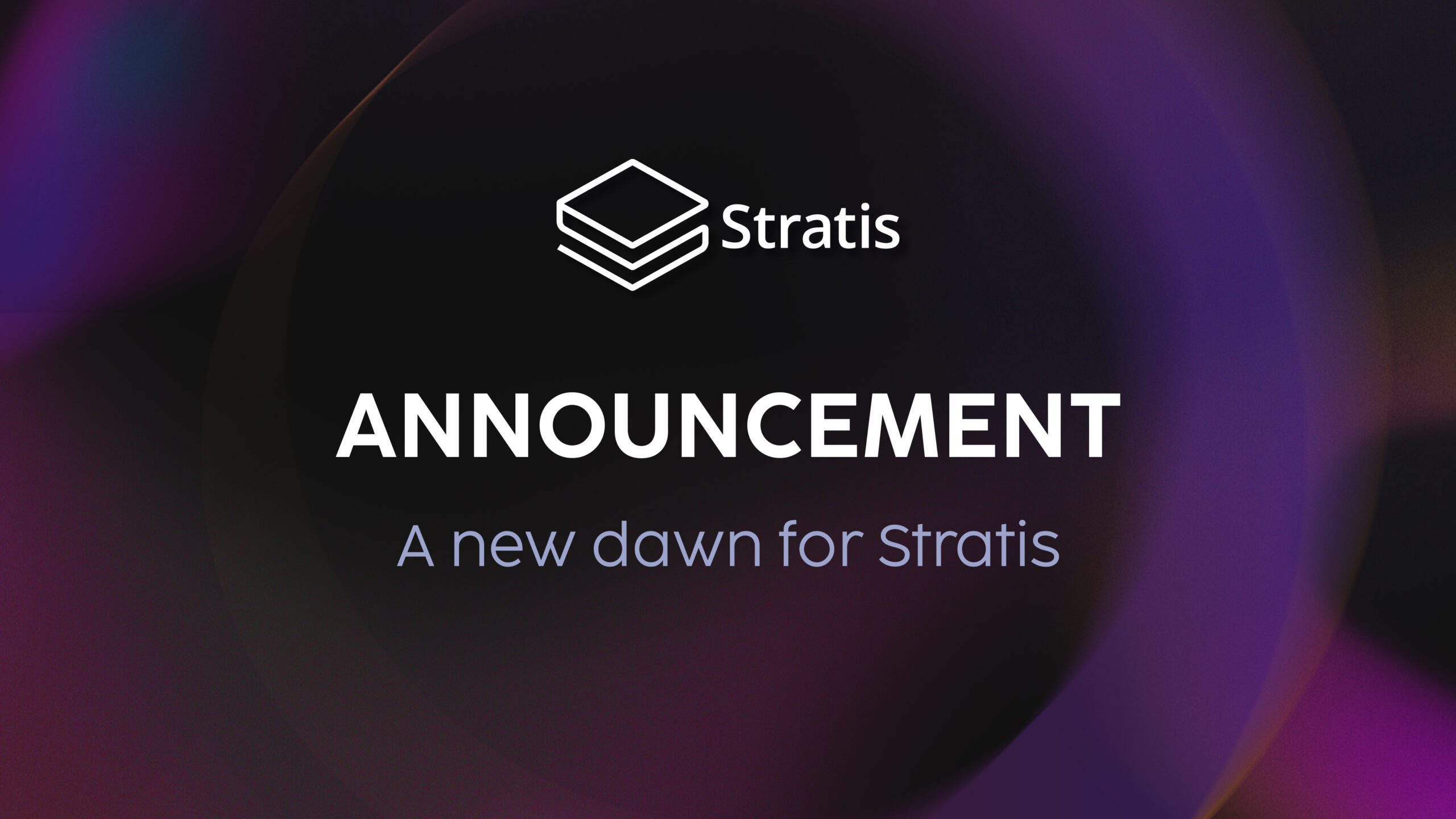 A new dawn for Stratis